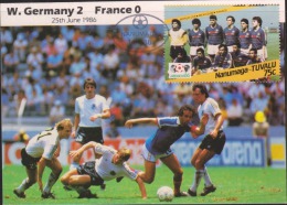 O) 1986 MICRONESIA-OCEANIA-NAURU, WORLD CUP 86-NANUMAGA-TUVALU, XF. - Micronésie