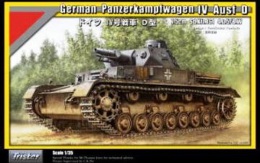 - TRISTAR - Maquette Char German Panzerkampfwagen IV Ausf.D - 1/35°- Réf 015 - Véhicules Militaires