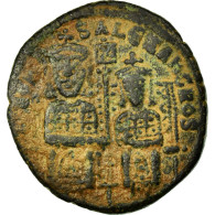 Monnaie, Leo VI The Wise 886-912, Follis, Constantinople, TB+, Cuivre - Byzantines