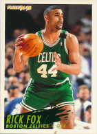 Basket, NBA, Fleer 94/95 : RICK FOX, BOSTON CELTICS, N° 14 - 1990-1999