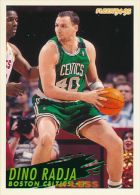 Basket, NBA, Fleer 94/95 : DINO RADJA, BOSTON CELTICS, N° 18 - 1990-1999