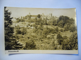 Germany: Burgruine Frauenstein (Erzgeb.) Panorama - 1960s Used Small Format - Frauenstein (Erzgeb.)