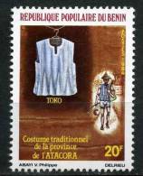 BENIN 1984  Traditional Dress  Odd Value Yvert Cat. N° 593  Absolutely Perfect MNH ** - Andere & Zonder Classificatie