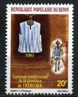 BENIN 1984  Traditional Dress  Odd Value Yvert Cat. N° 593  Absolutely Perfect MNH ** - Altri & Non Classificati