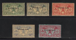 NOUVELLES HEBRIDES N° Taxes 1 à 5  ** - Postage Due