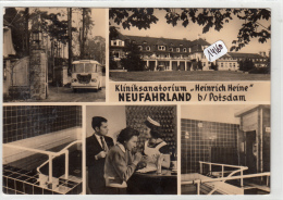 CPM  GF - 14160- Allemagne  - Neufahrland -  Mutiviues Klinik Sanatorium " Heinrich Heine"-Envoi Gratuit - Neu Fahrland