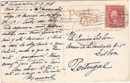 U.S.A & Postal São Francisco Tower Of Jewels 1915, Lisboa 1918 (1) - Covers & Documents
