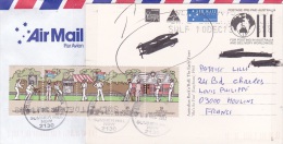 Australia 2013 Airmail Cover Sent To France Returned To Sender - Used Stamps