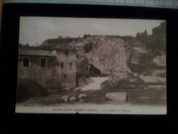 CPA D07 Bourg Saint Andéol Cascade De Tournes - Bourg-Saint-Andéol