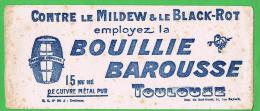 BUVARD : BOUILLIE BAROUSSE  - CONTRE LE MILDEW & LE BLACK-ROT - Agriculture