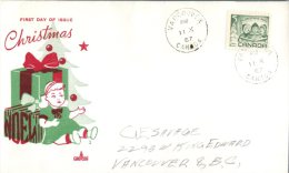 (939) FDC Cover Posted From Canada - 1967 - 1961-1970