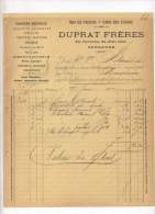 Droguerie Médicinale, Duprat Frères, Toulouse - 1906 - Drogisterij & Parfum