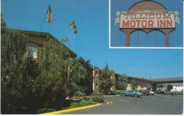 The Dalles OR Oregon, Tillicum Motor Inn, Motel Sign, Lodging, Auto C1980s Vintage Postcard - Otros & Sin Clasificación