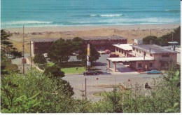 Gold Beach OR Oregon, Inn Of The Beachcomber Motel, Motel Sign, Highway 101, Lodging, Auto C1970s Vintage Postcard - Otros & Sin Clasificación