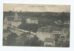 Villaines-la-Juhel (53) : Vue Aérienne Générale Du Quartier De L'église En 1907 PF. - Villaines La Juhel