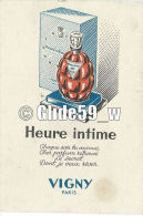 Carte Parfumée "Heure Intime - VIGNY - Paris" - Drogisterij & Parfum