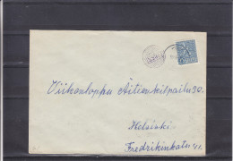 Finlande - Lettre De 1955 - Cachet Rural Du Facteur - Covers & Documents