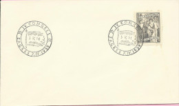 4th Congress Of SKH, Zagreb, 7.4.1959., Yugoslavia, Cover - Lettres & Documents