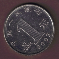 CHINA 1 YUAN 2002 - China