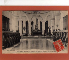 53 ENTRAMMES Intérieur De L Eglise Du Monastère De Port Du Salut  Cpa  Année  1912 - Entrammes