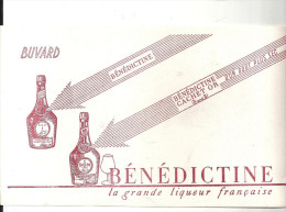 Buvard BENEDICTINE La Grande Liqueur Française - Liquor & Beer