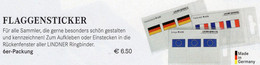 Variabel 6-Pack Farbe 3x2 Flaggen-Sticker 7€ Zur Kennzeichnung Von Alben+Sammlungen Firma LINDNER #600 Flag Of The World - Zubehör