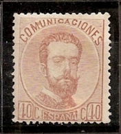 ESPAÑA 1872 - Edifil #125 - MNH ** - Ungebraucht