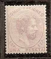 ESPAÑA 1872 - Edifil #127 - MLH * - Unused Stamps
