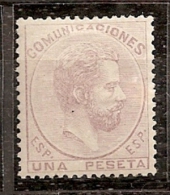 ESPAÑA 1872 - Edifil #127 - MLH * - Ungebraucht