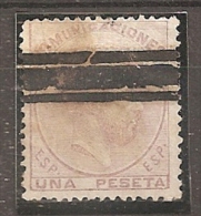 ESPAÑA 1872 - Edifil #127s Sin Goma (*) - Unused Stamps