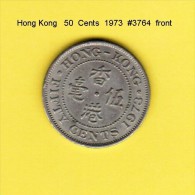 HONG KONG    50  CENTS  1973  (KM # 34) - Hong Kong