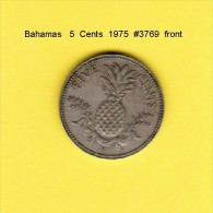 BAHAMAS    5  CENTS  1975  (KM # 60) - Bahamas