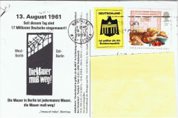 GB Großbritannien 1989 Mi 1197 Getreideprodukte - Cartas & Documentos