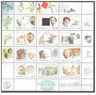 Russia - 2000 - Usato/used - Cultura - Foglio Intero - Mi N. 849/60 - Used Stamps