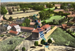 87 - SAINT SULPICE LES FEUILLES - ST SULPICE LES FEUILLES-  LE COURS COMPLEMENTAIRE  ECOLE- VUE AERIENNE - Saint Sulpice Les Feuilles