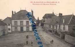 87 - SAINT SULPICE LES FEUILLES - ST SULPICE LES FEUILLES-  PANORAMA DE L' AVENUE POINCARE - Saint Sulpice Les Feuilles