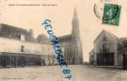 87 - SAINT SULPICE LES FEUILLES - ST SULPICE LES FEUILLES- PLACE DE L' EGLISE - Saint Sulpice Les Feuilles