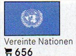 Set 6 Flaggen Vereinte Nationen In Farbe 7€ Zur Kennzeichnung An Bücher,Alben+Sammlungen Firma LINDNER #656 Flags Of UNO - Entertainment
