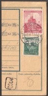 BuM0611 - Böhmen Und Mähren (1939) Prerov 1 / (3/25) / Luzice (Postal Money Order) Tariff: 3,50K (mixed Franking) - Briefe U. Dokumente