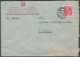 BuM0778 - Böhmen Und Mähren (1944) Jungbunzlau 1 - Mlada Boleslav 1 (letter) Tariff: 1,20K - Briefe U. Dokumente