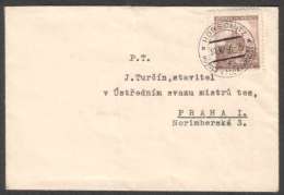 BuM0695 - Böhmen Und Mähren (1940) Horschitz - Horice V Podkrkonosi (letter) Tariff: 1,20K - Cartas & Documentos
