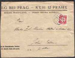 BuM0753 - Böhmen Und Mähren (1941) Keeg - Kyje (letter) Tariff: 1,20K - Cartas & Documentos