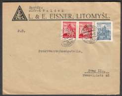 BuM0764 - Böhmen Und Mähren (1940) Leitomischl - Litomysl (letter) Tariff: 1,20K - Cartas & Documentos