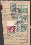 BuM0618 - Böhmen Und Mähren (1939) Ivanovice Na Hane / Kremze (Postal Parcel Dispach) Tariff: 50h + 9,30K - Cartas & Documentos