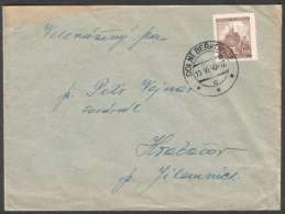 BuM0623 - Böhmen Und Mähren (1940) Dolni Berkovice (czechosl. Postmark!); Letter; Tariff: 1,20K - Briefe U. Dokumente
