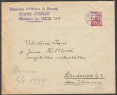 BuM0633 - Böhmen Und Mähren (1939) Jilemnice (czech. Postmark); Letter, Tariff: 1,00K - Cartas & Documentos