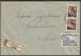 BuM0667 - Böhmen Und Mähren (1942) Budweis 2 - Ceske Budejovice 2 (R-letter) Tariff: 4,20K - Covers & Documents