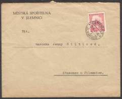 BuM0725 - Böhmen Und Mähren (1942) Starkenbach - Jilemnice (letter) Tariff. 1,20K (stamp: Prague Castle) - Cartas & Documentos