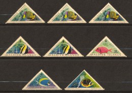 Maldives, Yvert 109/116, Scott 109/116, MNH - Maldiven (...-1965)