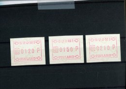 FINLAND  POSTFRIS MINT NEVER HINGED ¨POSTFRISCH EINWANDFREI MICHEL 1-1-S5 - Machine Labels [ATM]